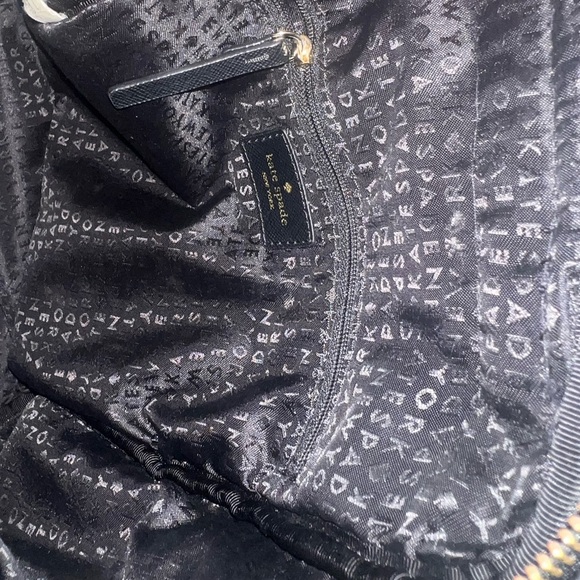 🛑SOLD🛑KATE SPADE NEW YORK Nylon Leather-Trimmed Backpack 🖤♠️ - Picture 17 of 17